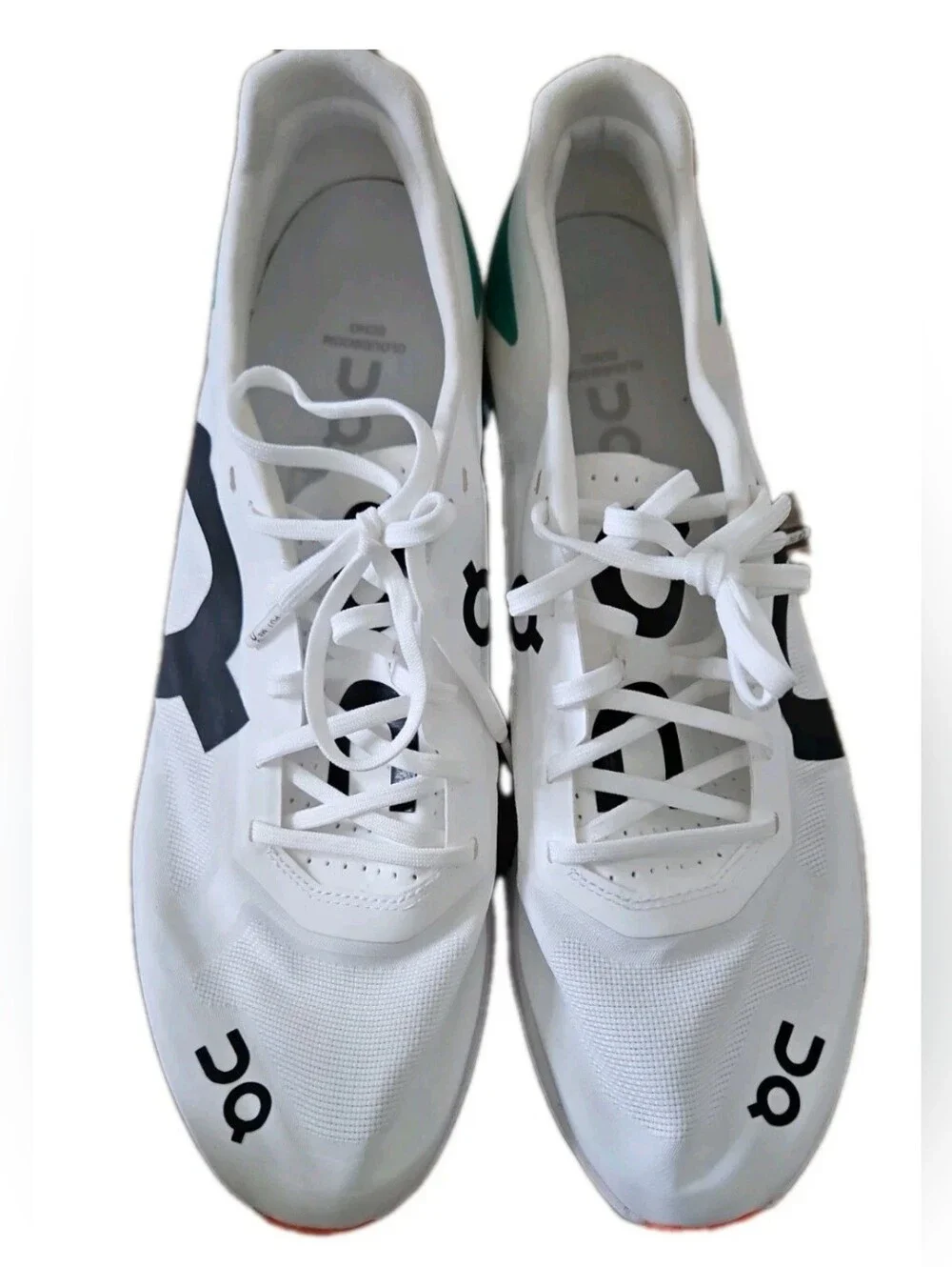 On Cloudboom Echo White Mint Running Shoes Womens 10.5 Carbon Plate NWOT - Picture 7 of 13